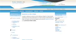 Desktop Screenshot of colonirritable.info
